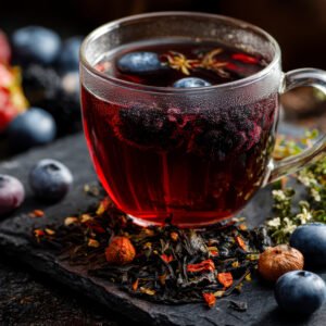 Thé Noir Fruits Rouges